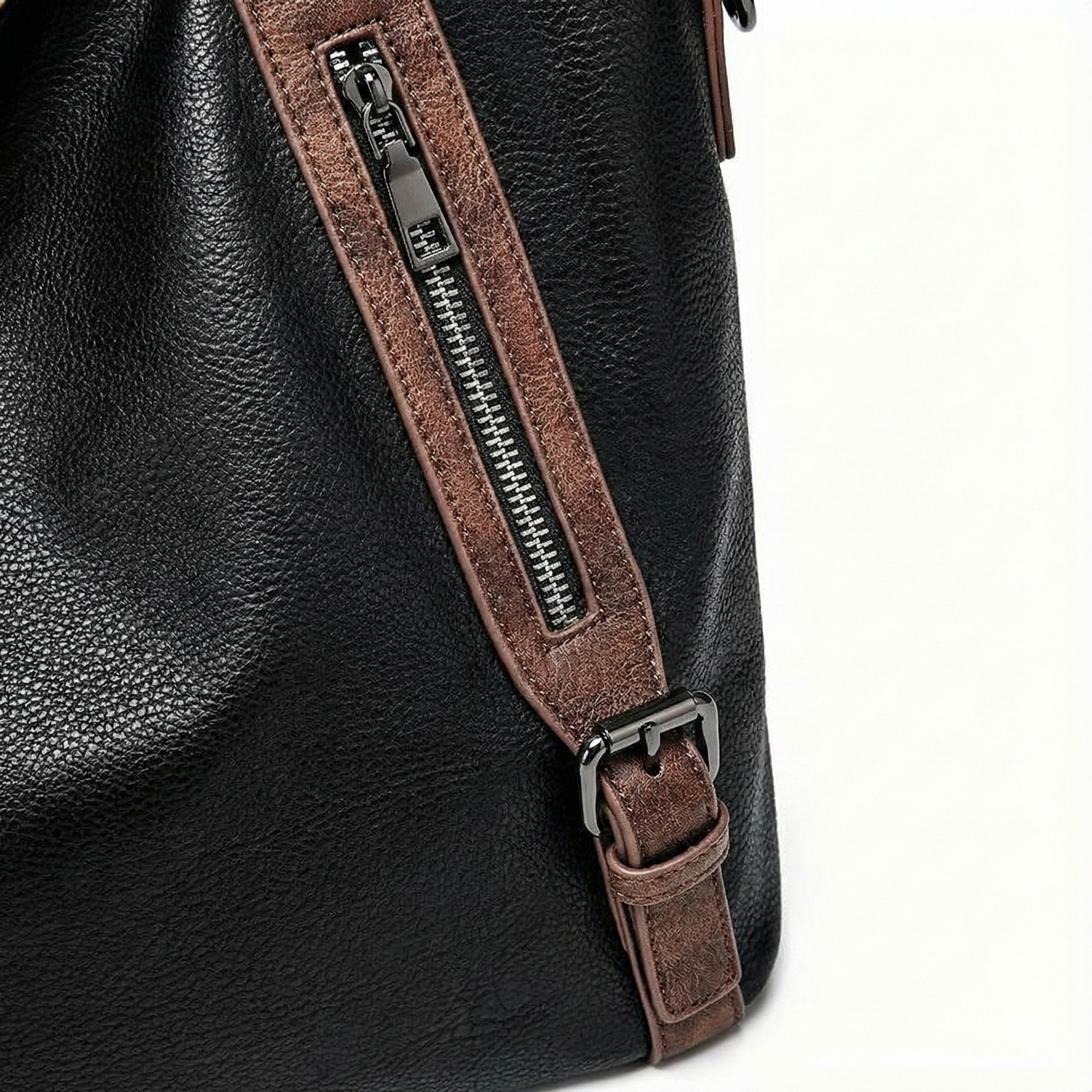 Everyday Structured Tote Bag with Zip Closure