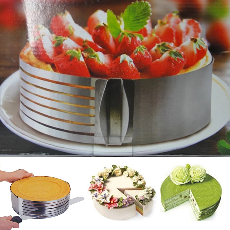 EvenLayer - Adjustable Cake Leveling Tool for Even Cake Layers
