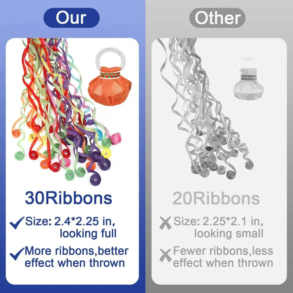 PartyPop Pro - Handheld Streamer Party Poppers