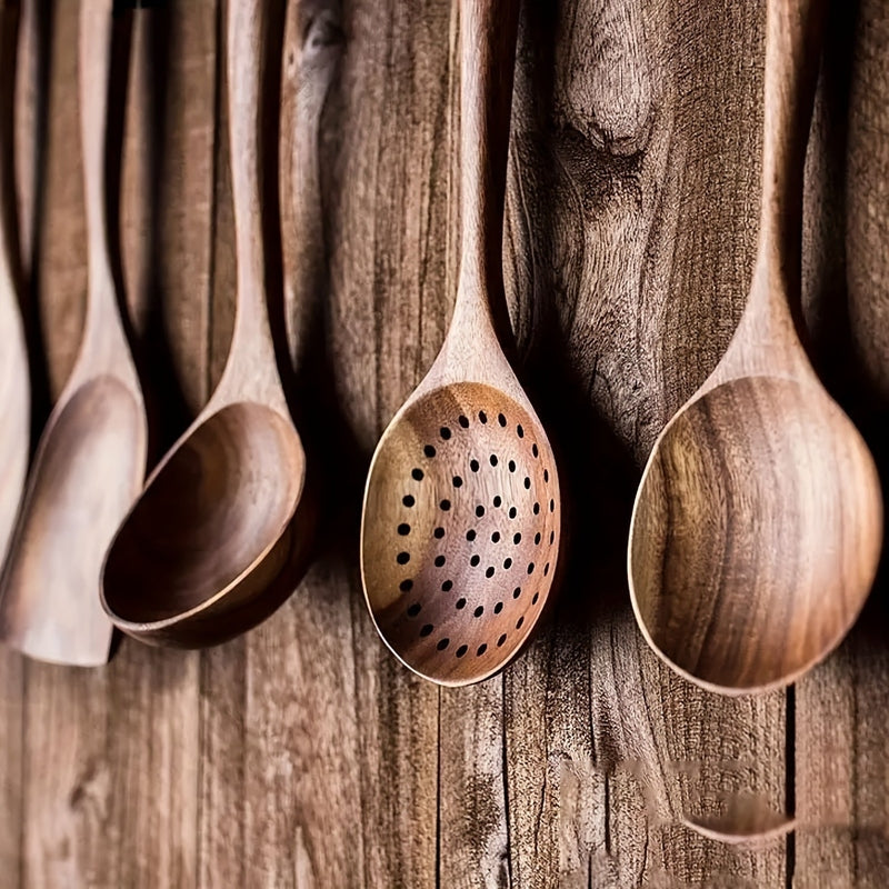NordicChef – Luxury 5-Piece Wooden Kitchen Utensil Set