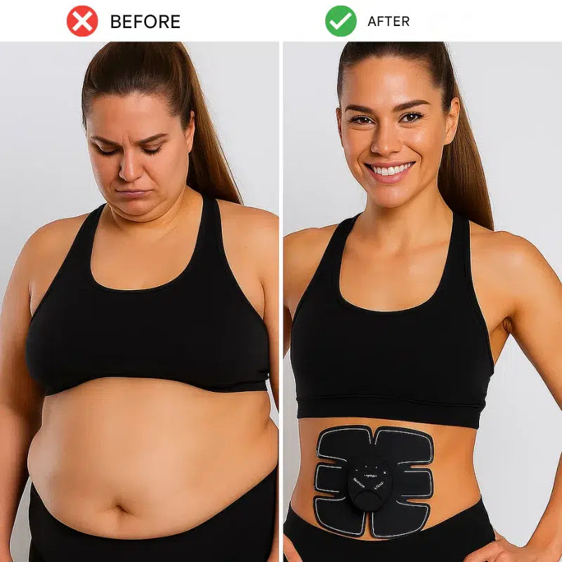 PulseCore - Patch d'entraînement musculaire EMS pour abdominaux