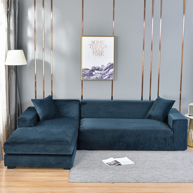 LuxurySofa - Samtelastic Stretch Sofa Cover