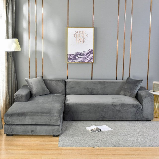 LuxurySofa - Samtelastic Stretch Sofa Cover