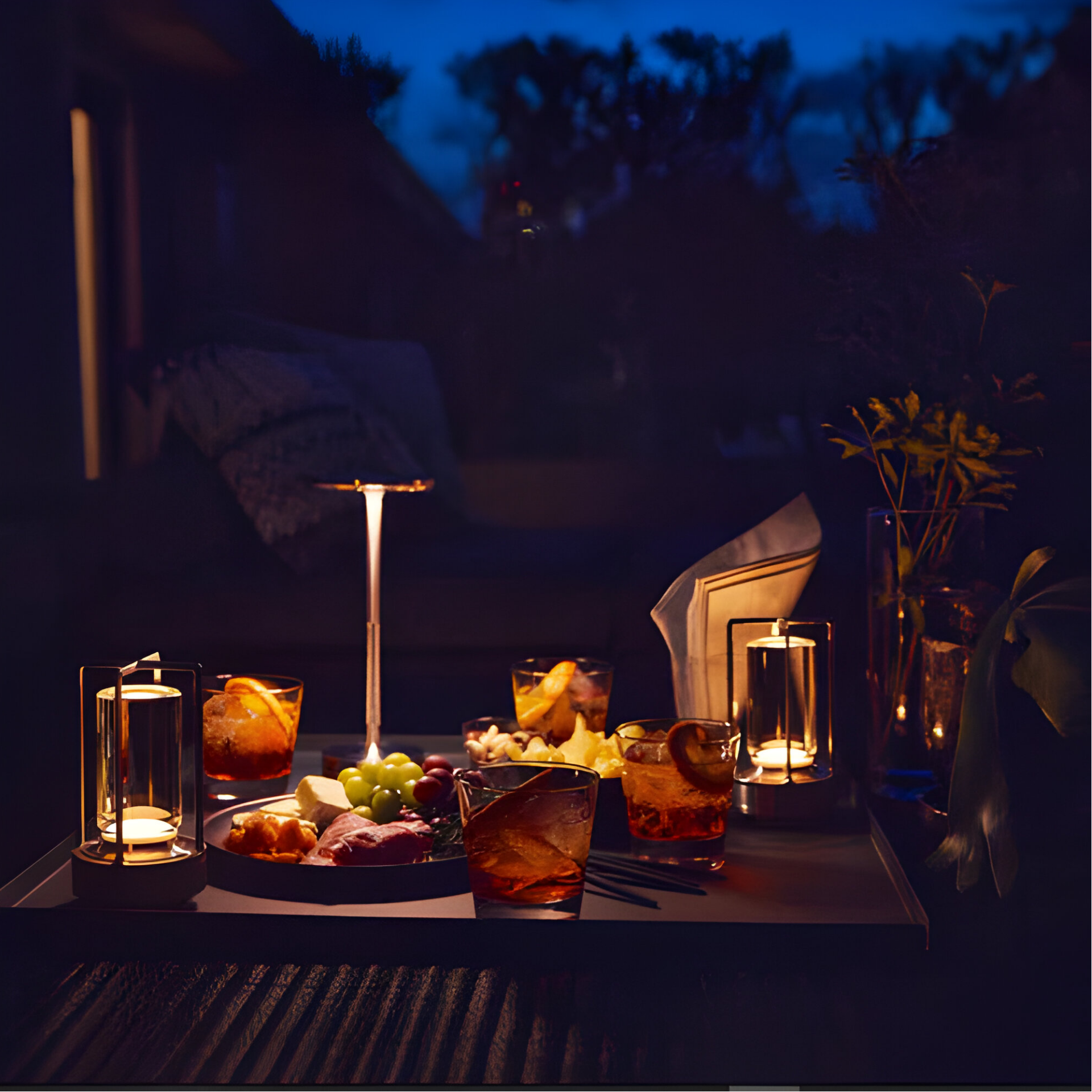 GlowLite – johdoton LED‑pöytävalaisin kosketushimmentimellä