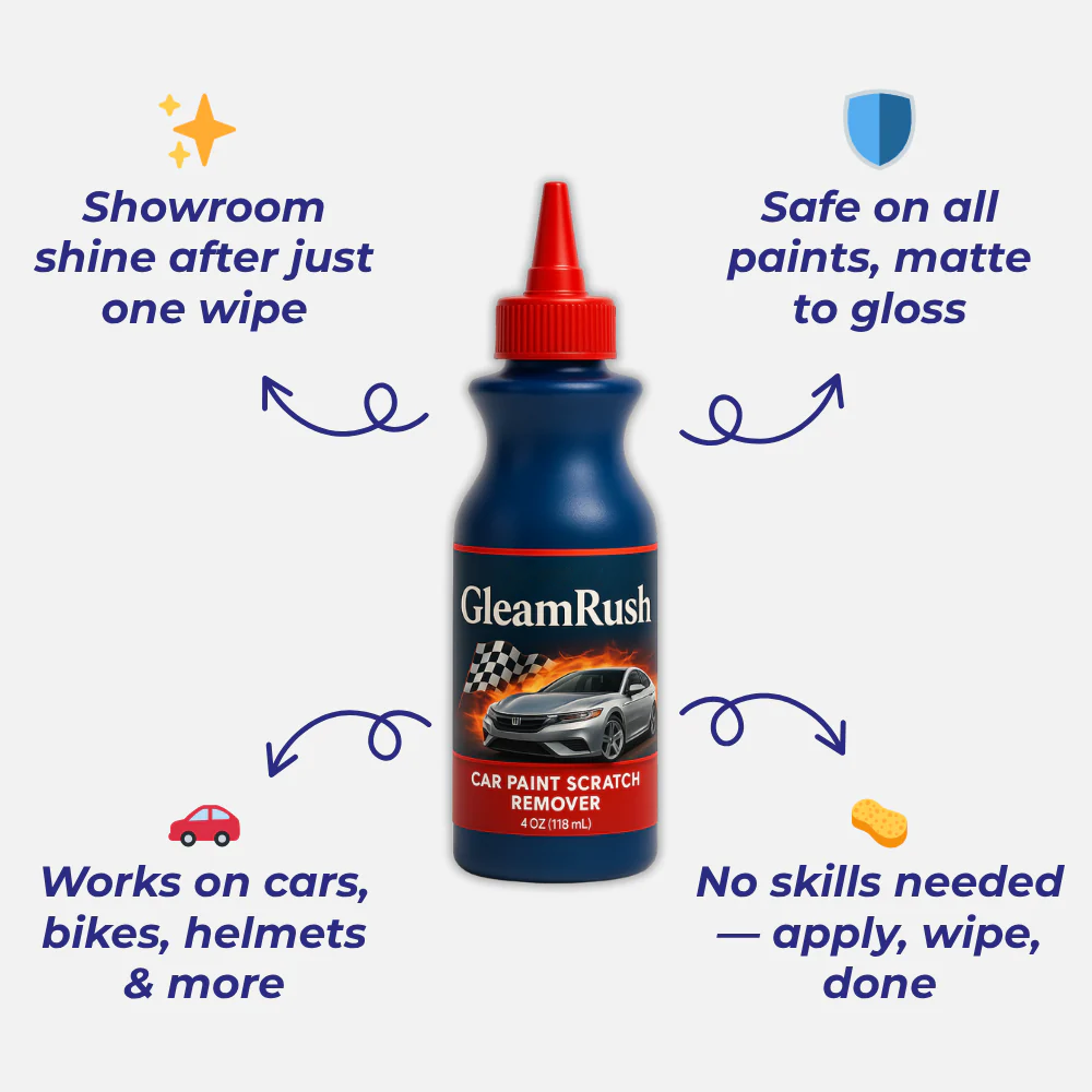 GleamRush — Lackkratzerentferner für Autos für Ausbesserungen an der Oberfläche