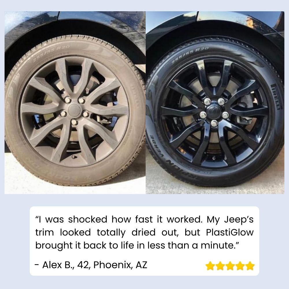 PlastiGlow — Kunststoffpflege- und Glanzbehandlung