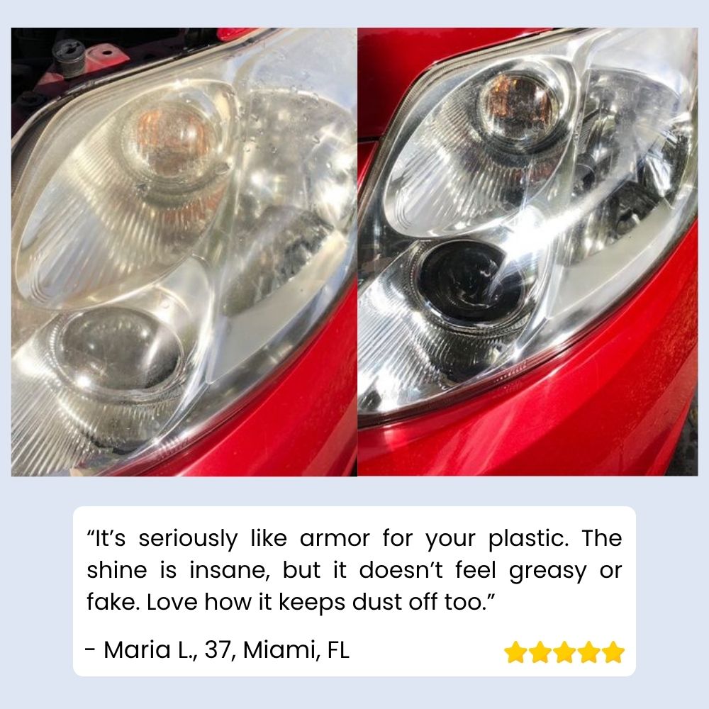 PlastiGlow — Kunststoffpflege- und Glanzbehandlung