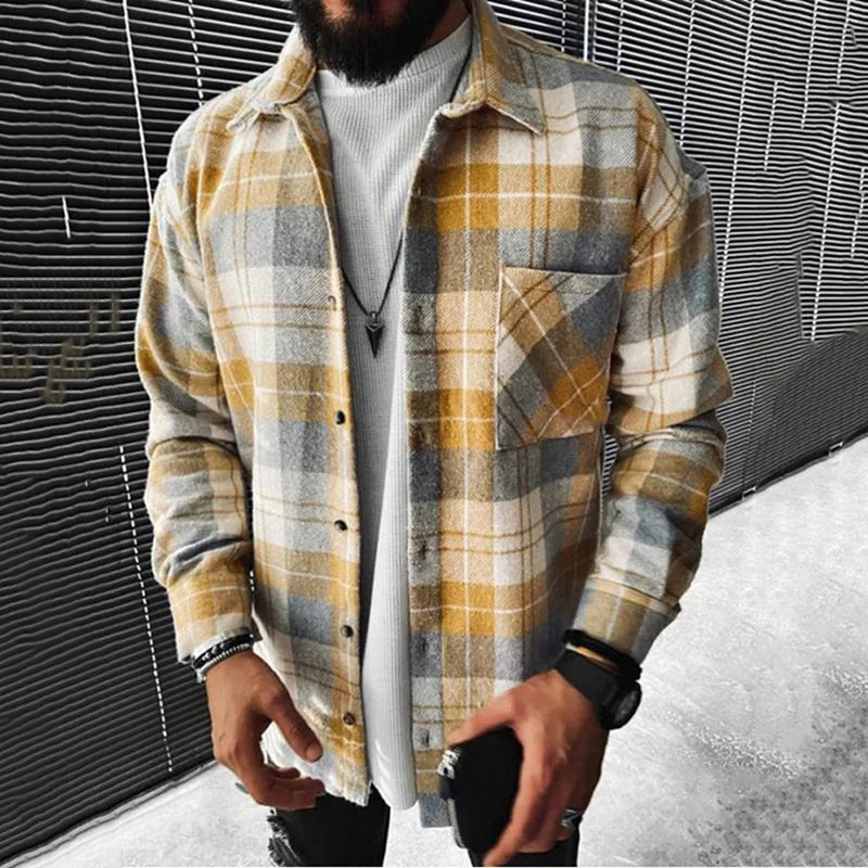 Clark | Men's Long Sleeve Winter Shirt