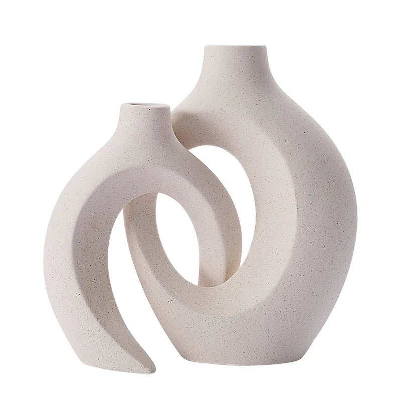 VaseCharm - Modern Ceramic Vase Set of 2