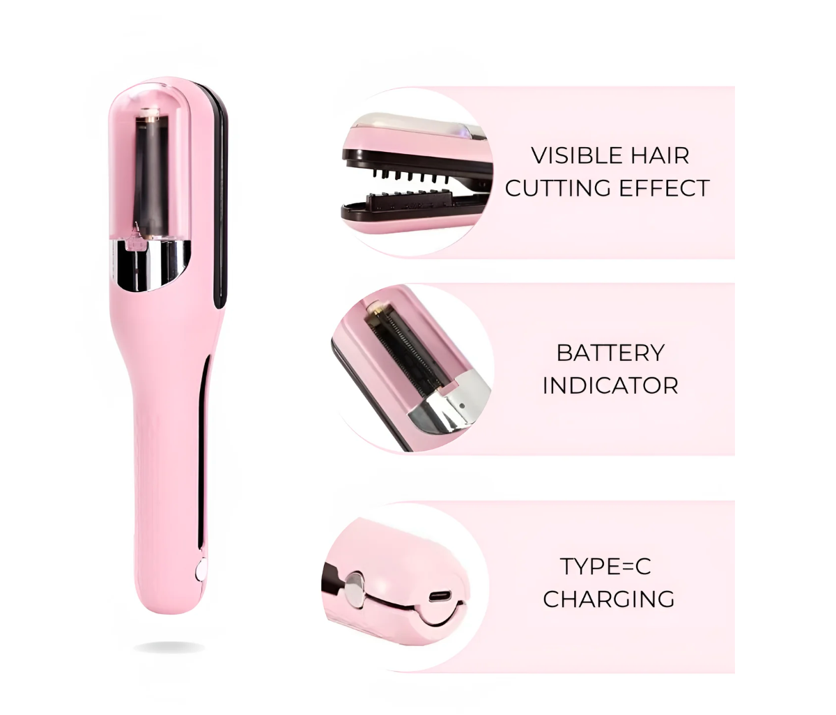 Hair Restorer - Smoothing Brush – Shine & Frizz Control Tool