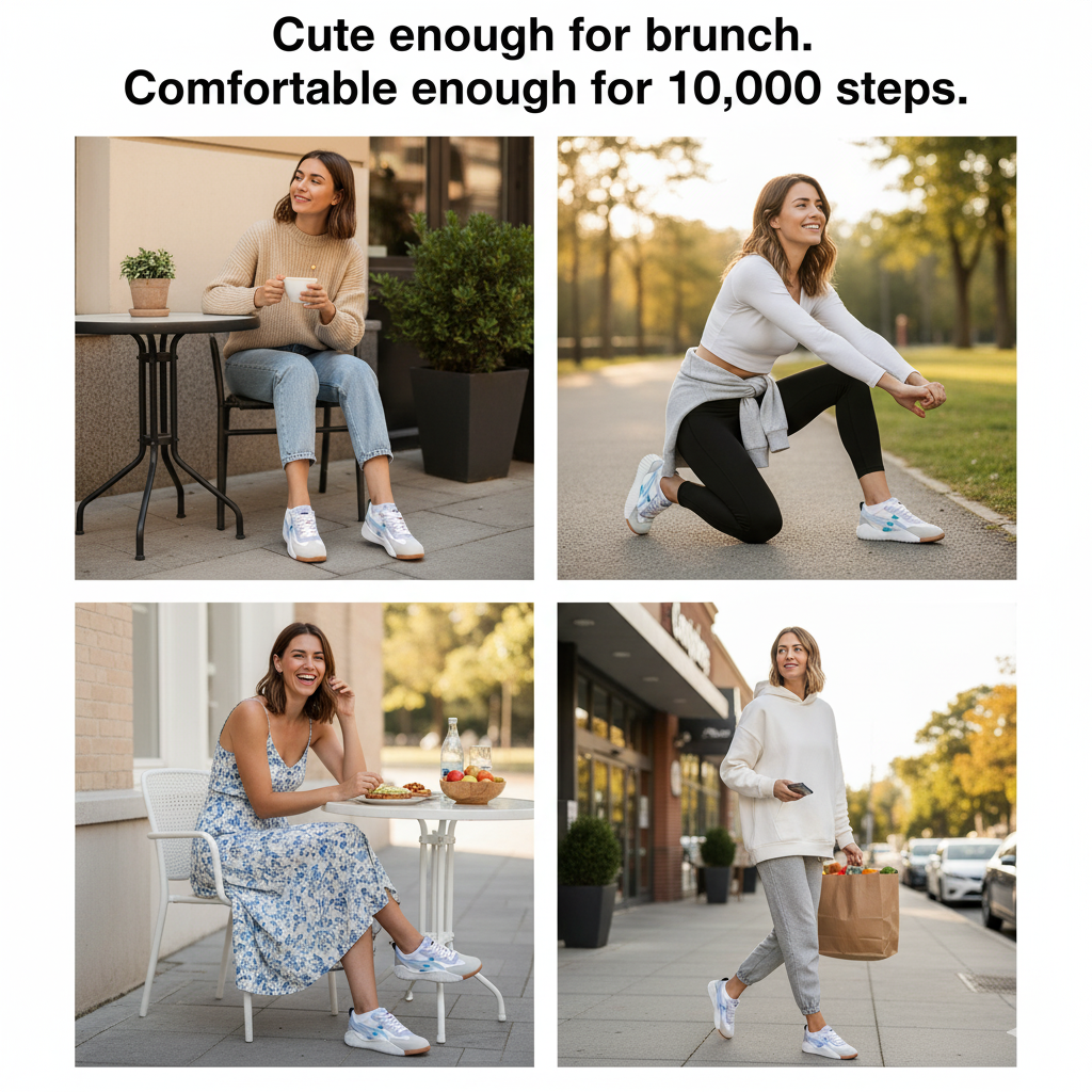 ComPad - Supportive Comfort Sneakers for All-Day Walking