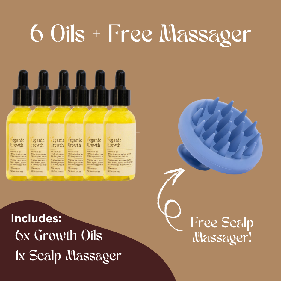 FolliPrime - Synergy Oil Set with Scalp Massager