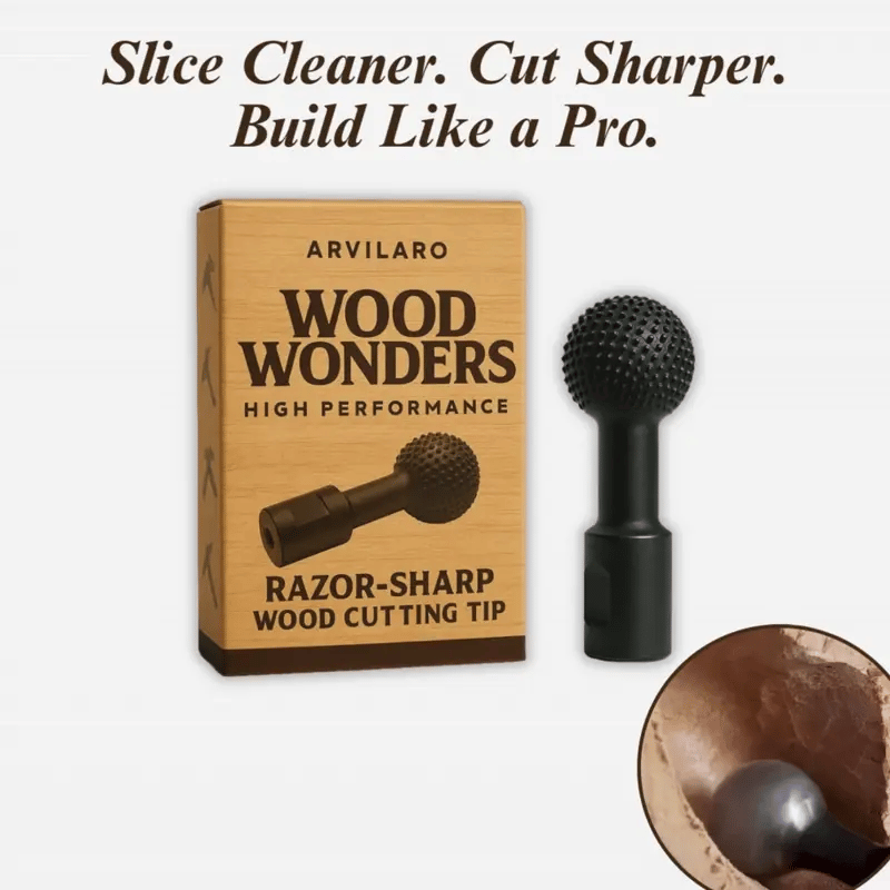 Wood Wonders — Präzise Spitze zum Holzschneiden
