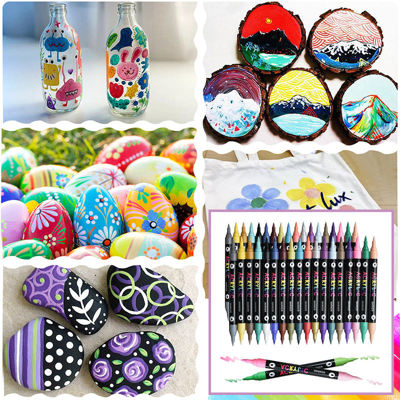 PureVibrance — akryylimaalitussetti (maalitussiveltimet)