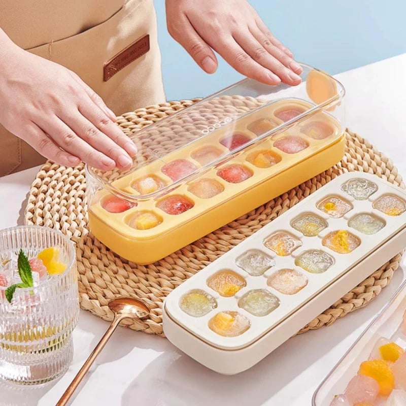 ChillForge — Press Lid Ice Cube Tray