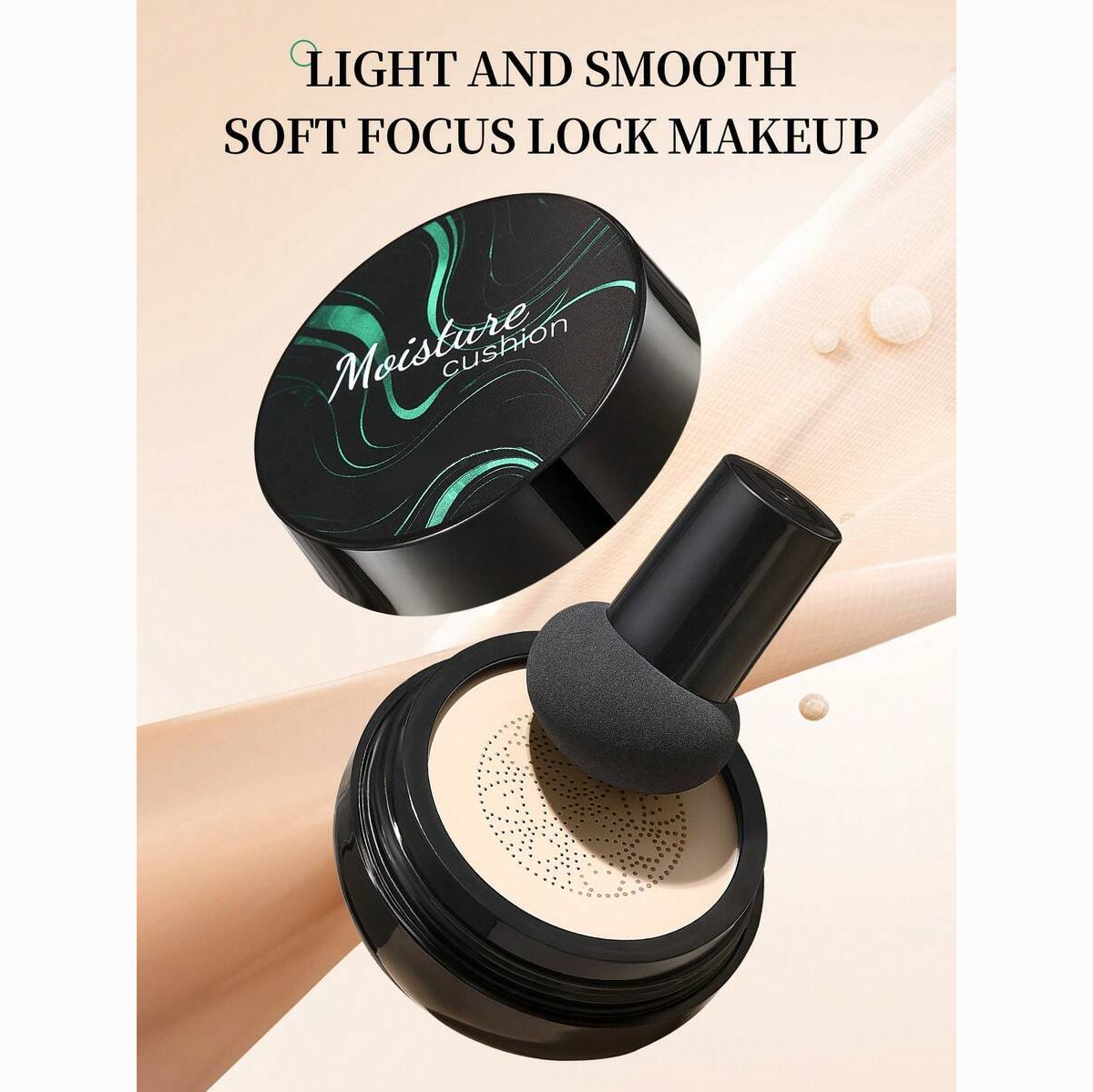 GlowMeld — Base de maquillaje en cushion que se adapta al tono de tu piel