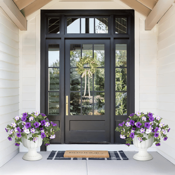 EverBloom - Artificial Petunia Hanging Basket