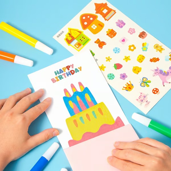 CreativeSpark — Dětská sada pro škrábací umění a kreativní kreslení