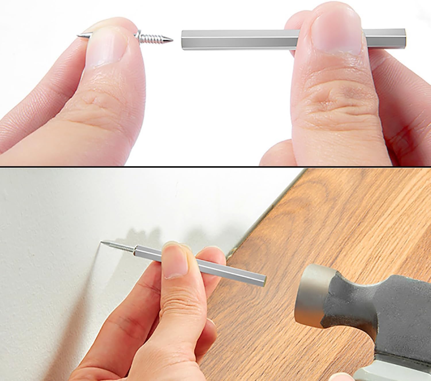 Clous Double Tête SecureHold™ — Fixation Parfaite Sans Perçage, Facile et Rapide à Chaque Fois