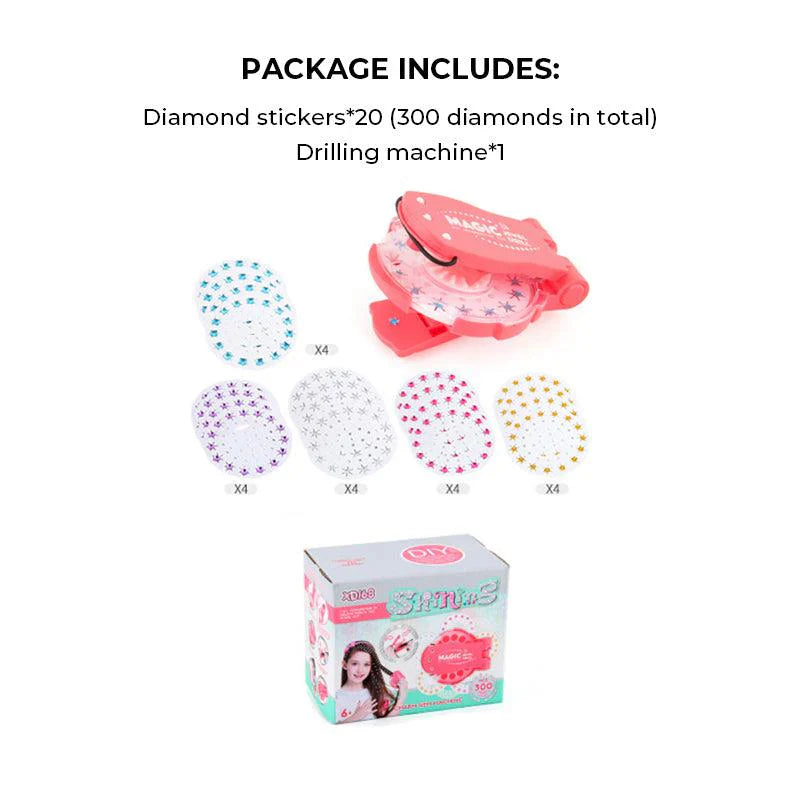 BlingPop – Kids Hair Gem Styling Applicator Set