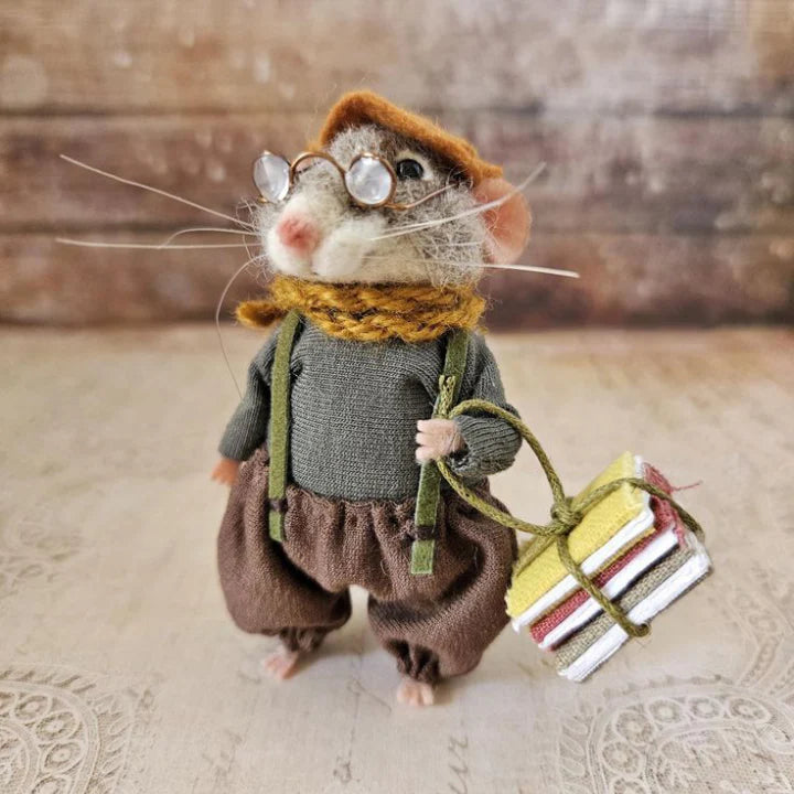 WhiskerWool – mysz filcowana na sucho igłą