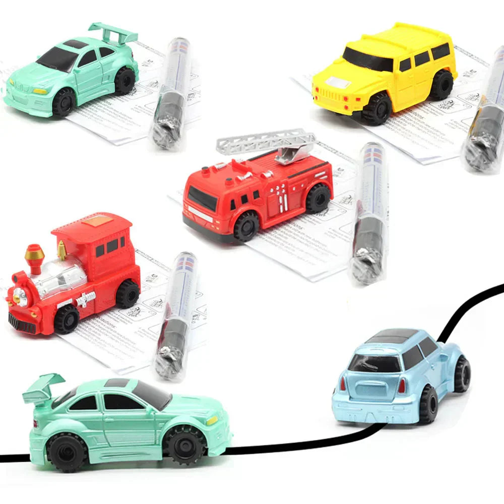 ZapZoom - Magic Cruiser Line-Tracking Toy Cars for Kids