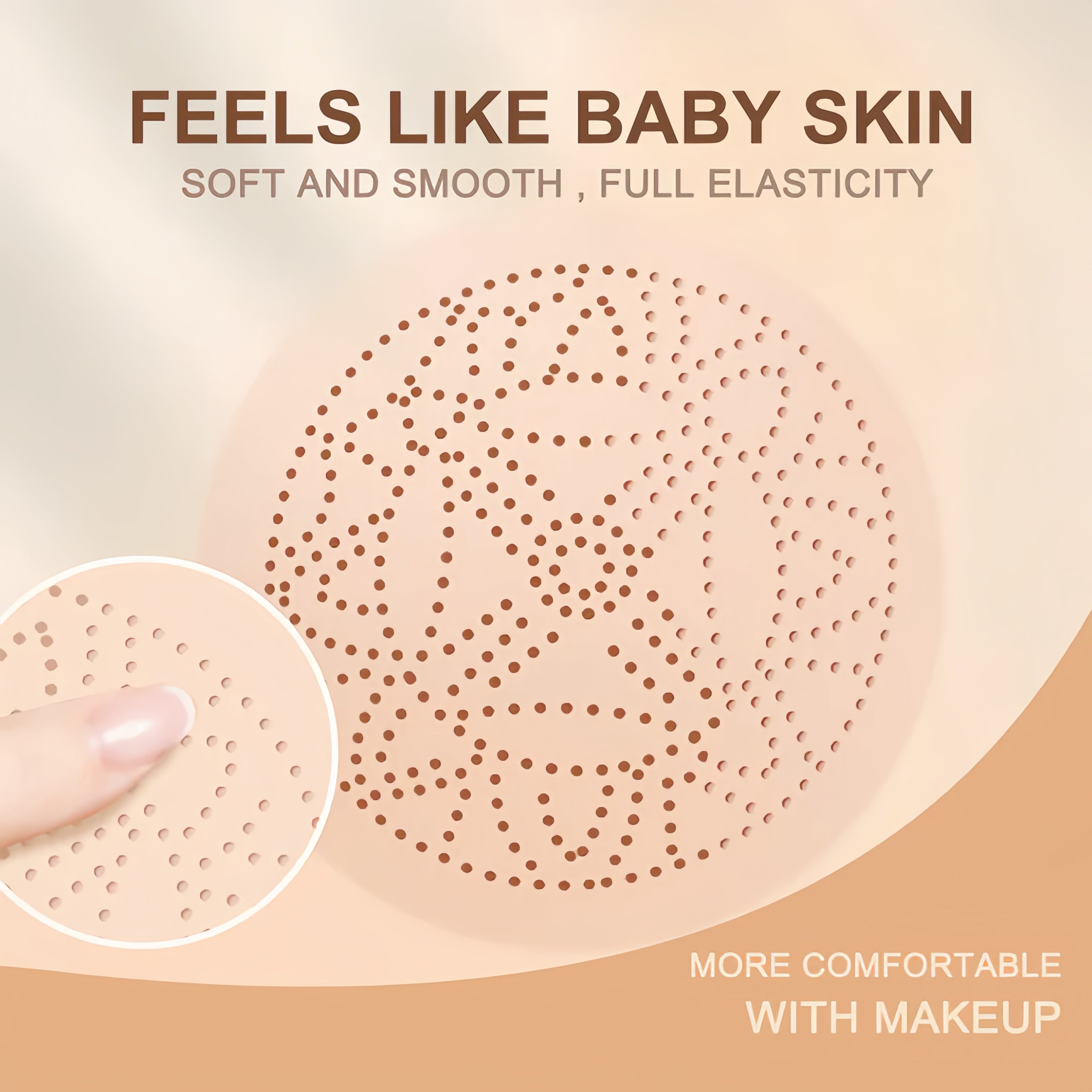 Base CC Cream con cojín de aire y aplicador para un acabado natural