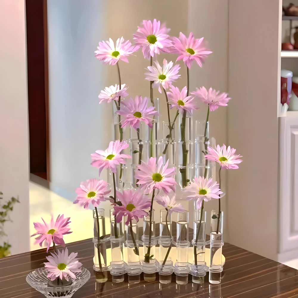 FloraForm — Modular Glass Tube Vase