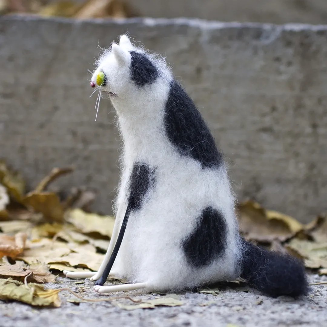 Gyapjúfilc állatfigurák – egyedi, kézzel készített kis társak