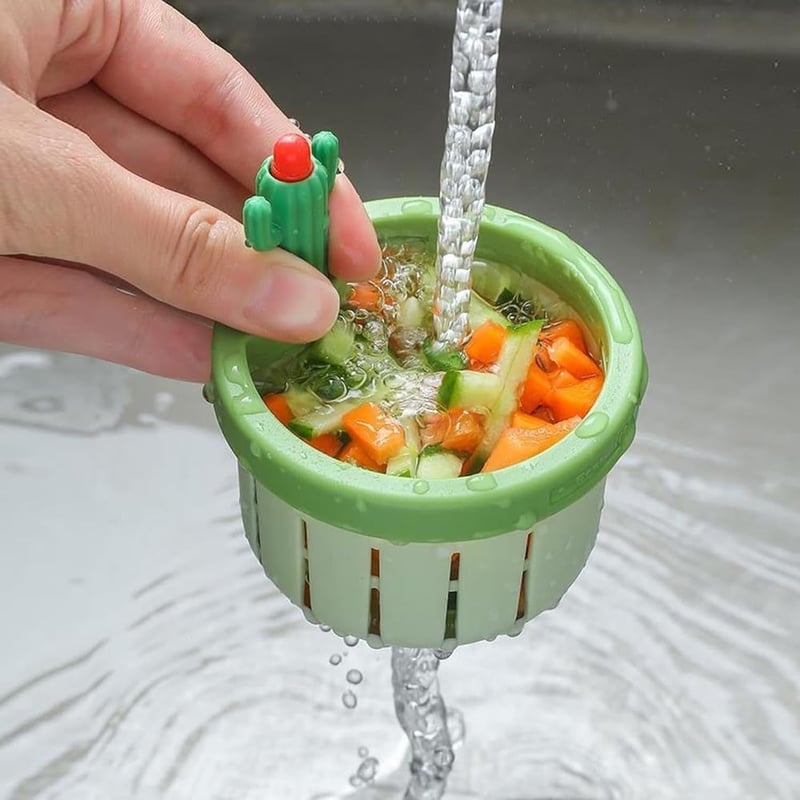 DrainDefender — Kitchen Sink Drain Strainer Basket with Lift Handle