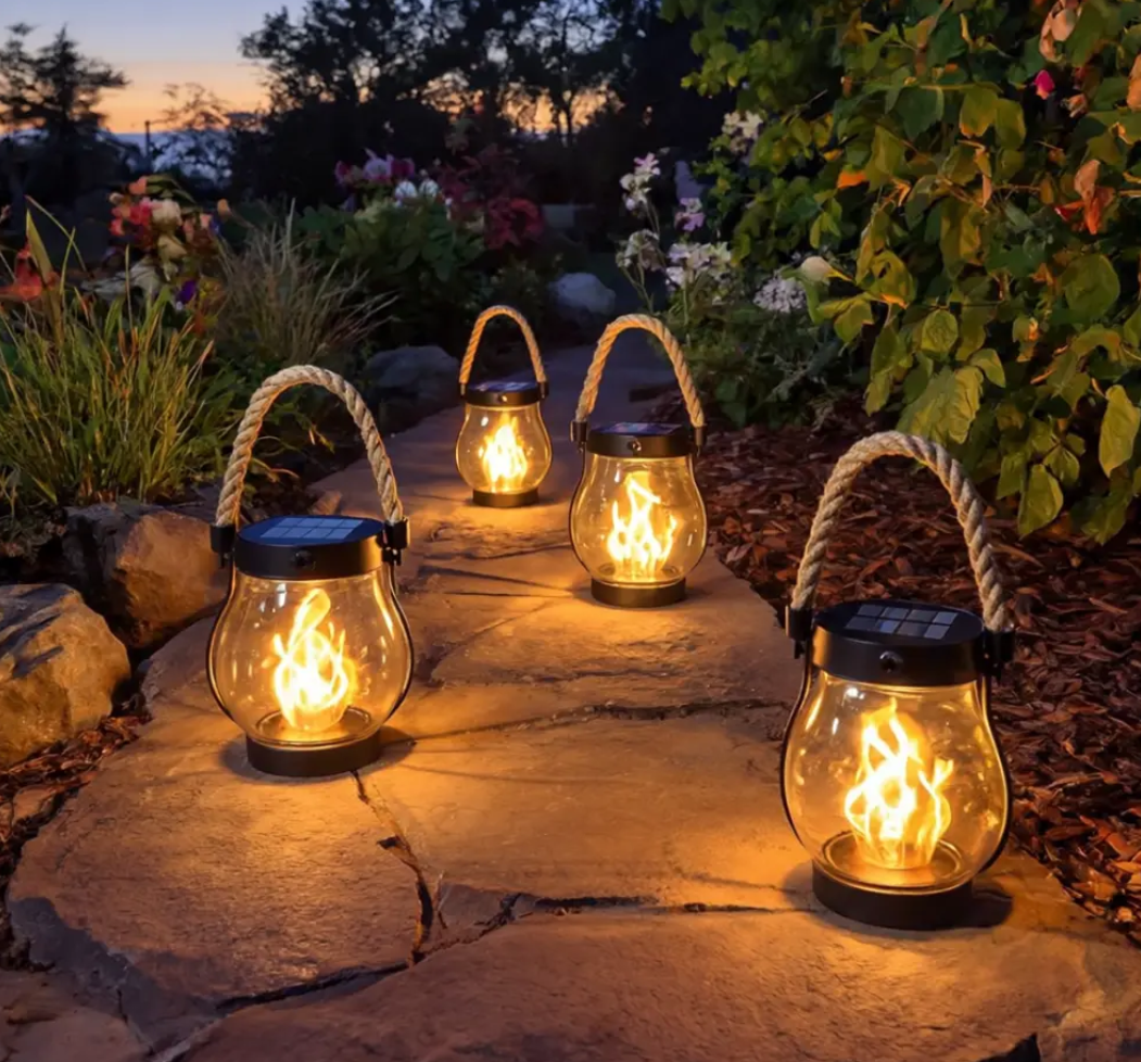 Luma - FlickSolar Flame Lantern for Outdoor and Garden Lighting