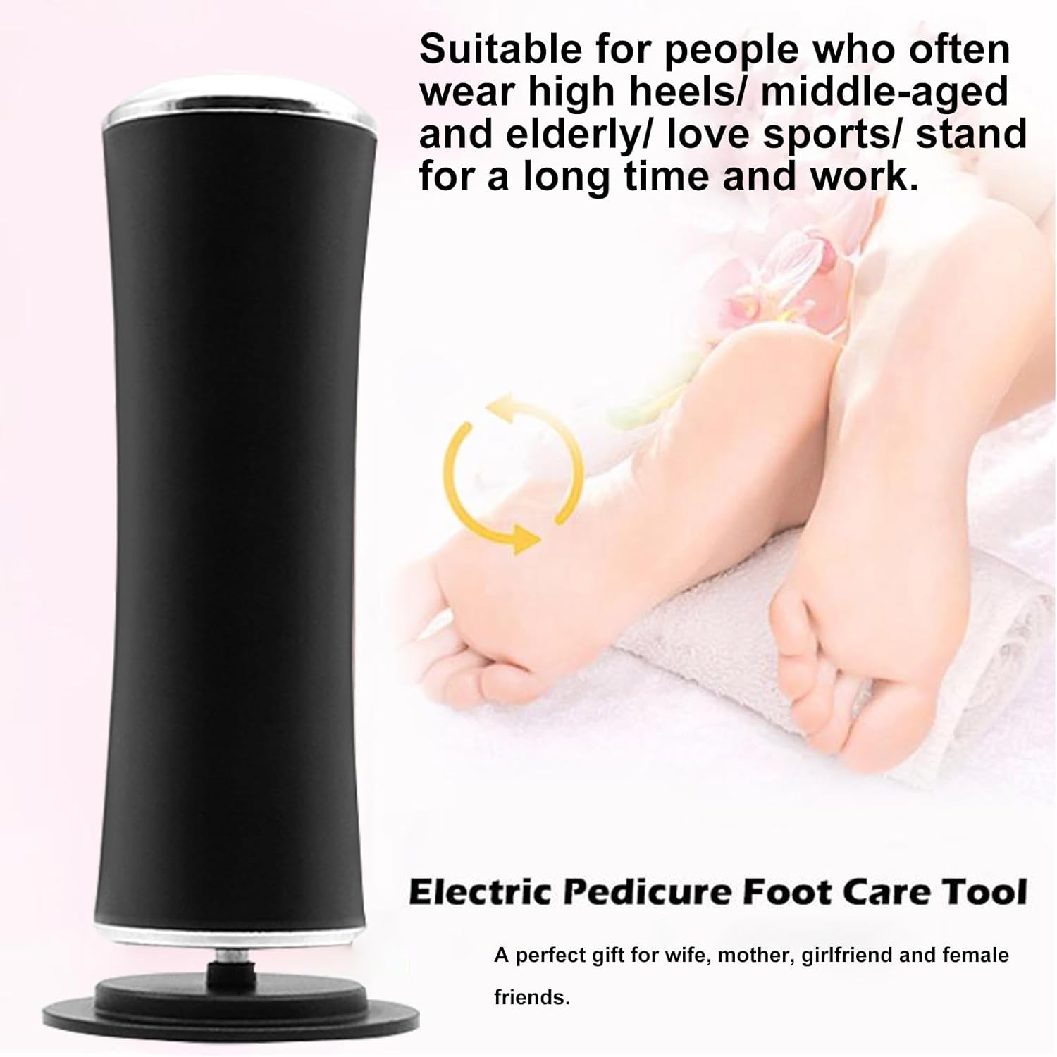 VelvetStep — Removedor eléctrico de durezas para pies