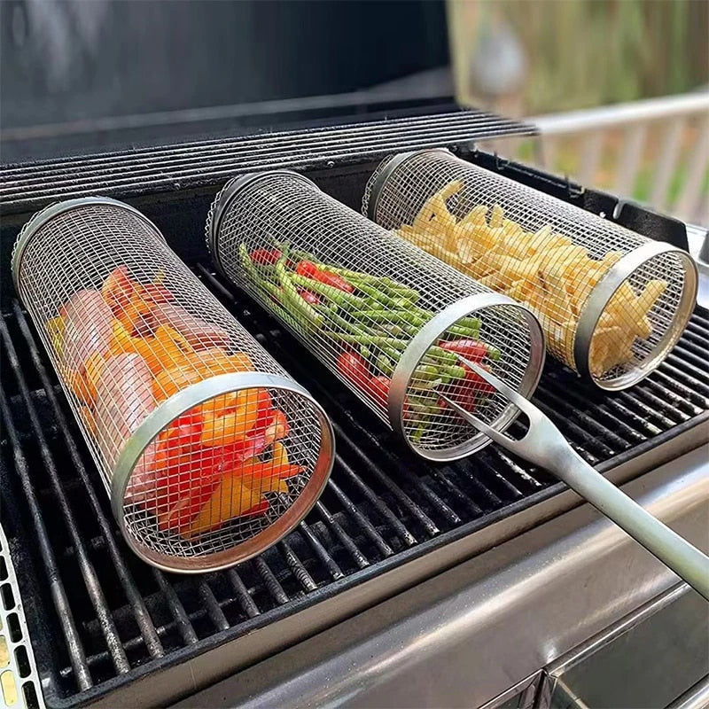 GrillSphere — ステンレス製バーベキューグリルバスケット