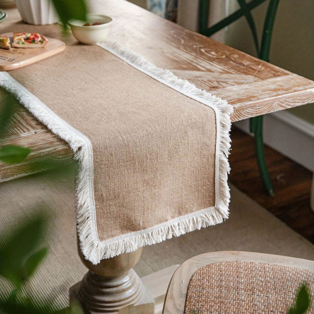 TerraLoom - Natural Jute Table Runner