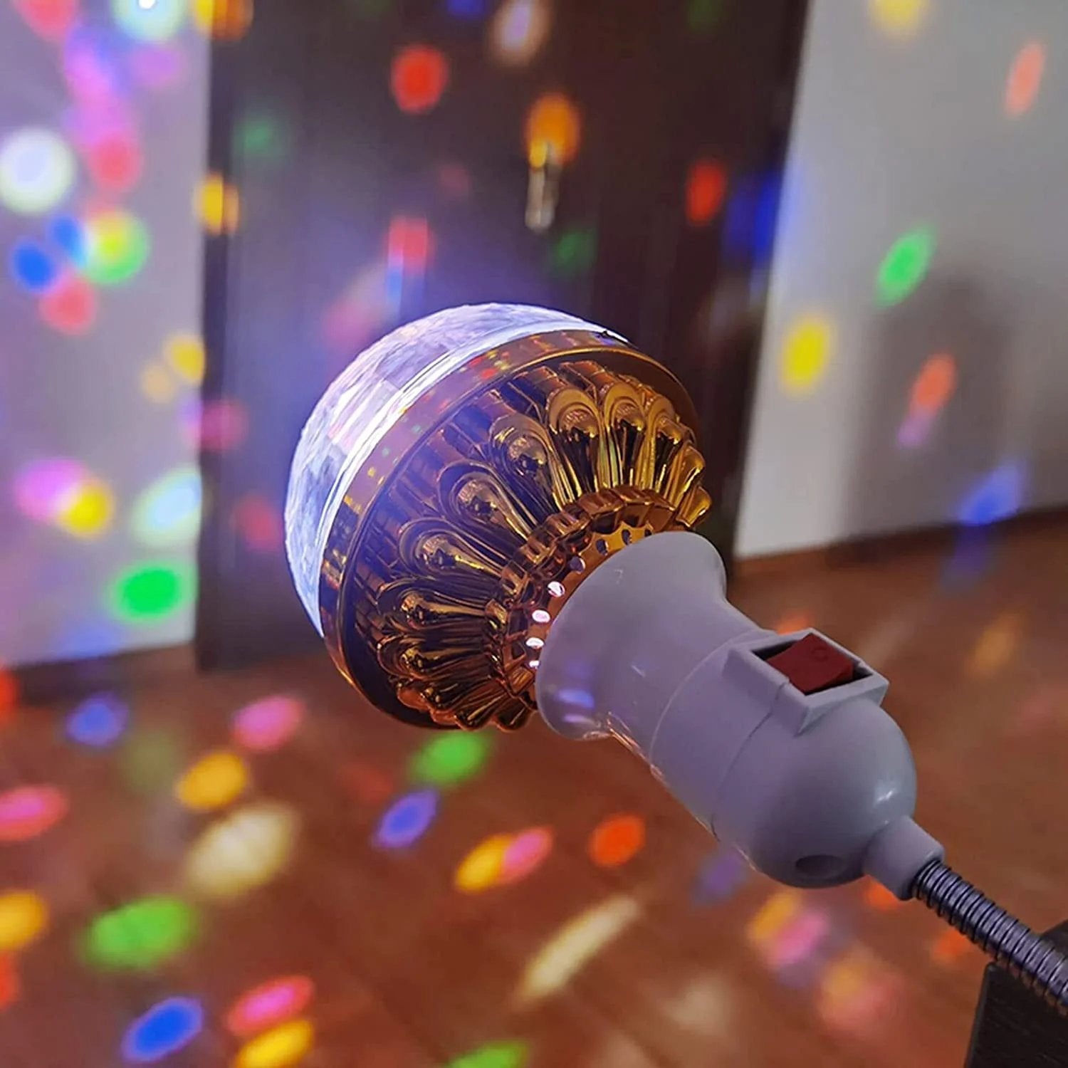 GlowBlast — LED Party Light Bulb with Color Effects for Room & Events
