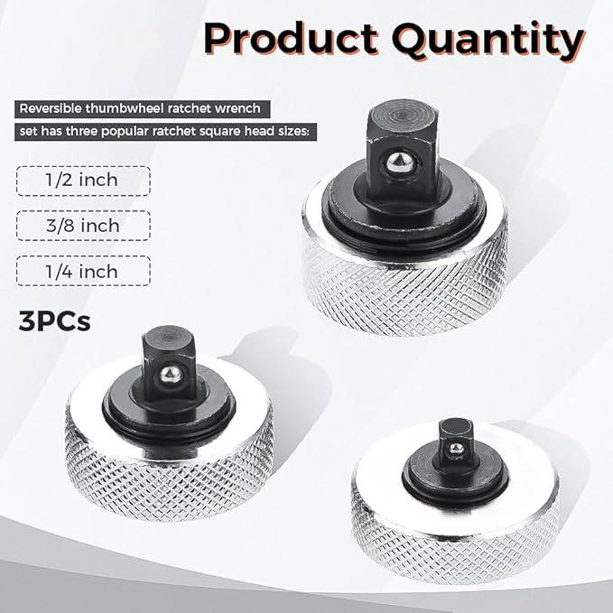 QuickGrip – Kompaktes Daumen‑Ratschenschlüssel‑Set für enge Stellen