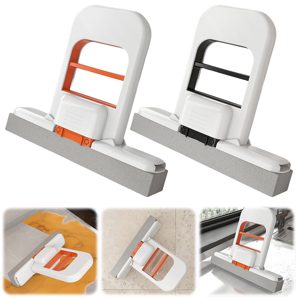 Mini Foldable Sponge Mop for Countertops Windows and Small Spaces