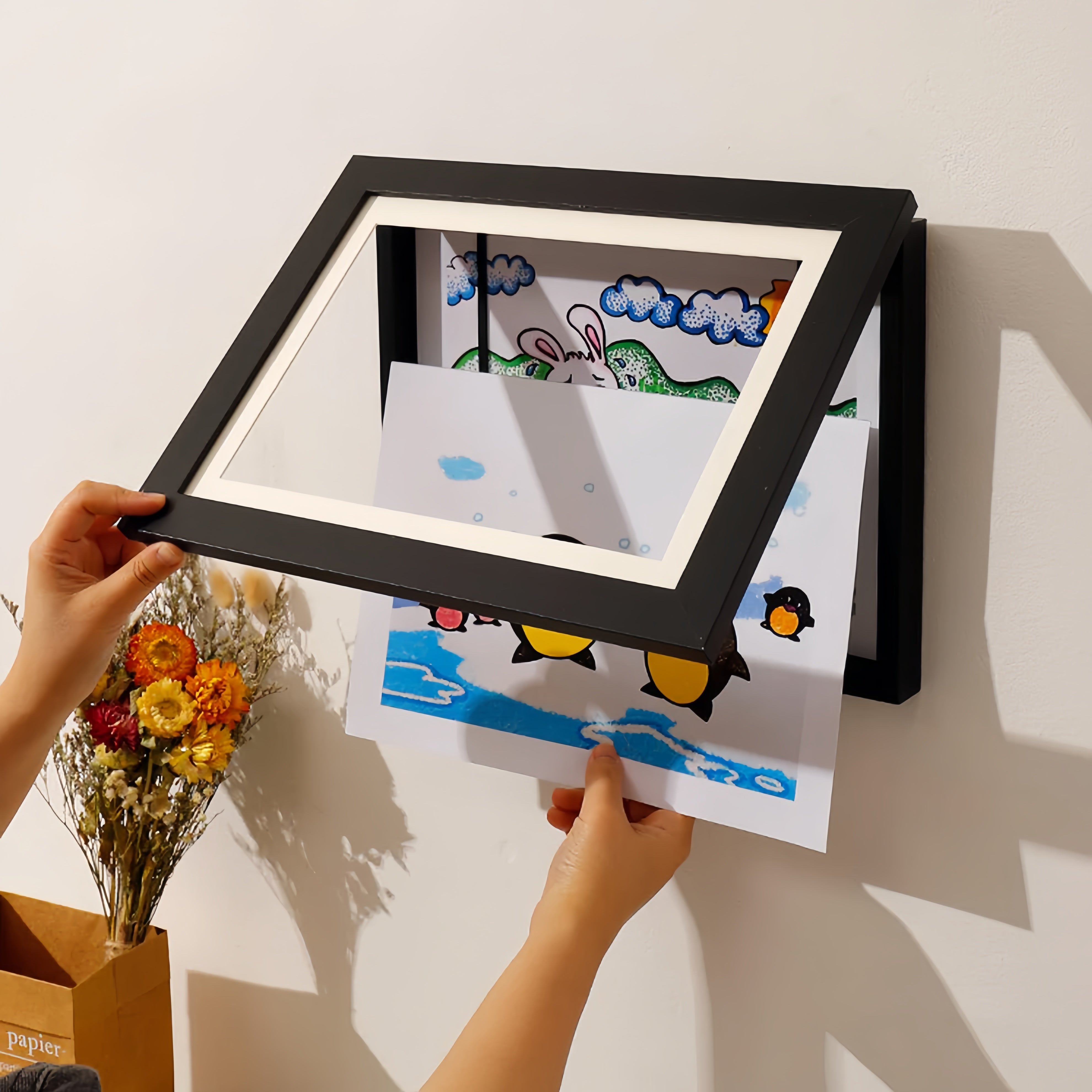 ArtNest - Kids Artwork Storage & Display Frame