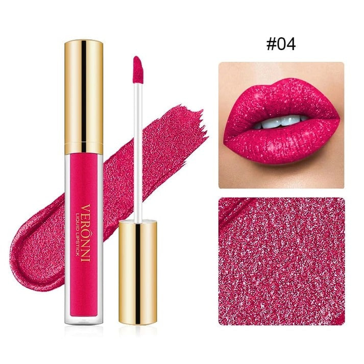LipLuxe - Glitter Liquid Lipstick for Long-Lasting Sparkle