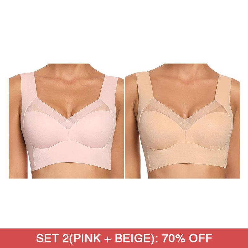 Seamless Push-Up Wireless Bra