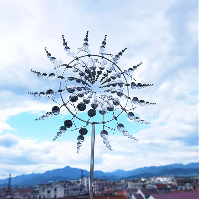 VentoLuxe - Handmade Metal Wind Spinner Garden Decor