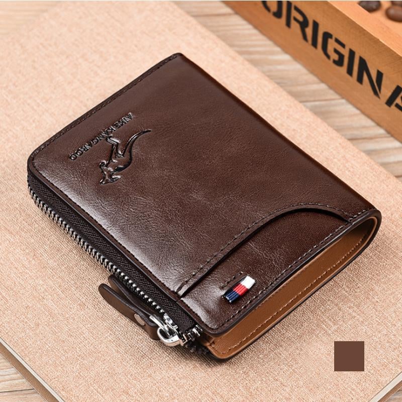 Aegis Compact RFID Blocking Zip Wallet
