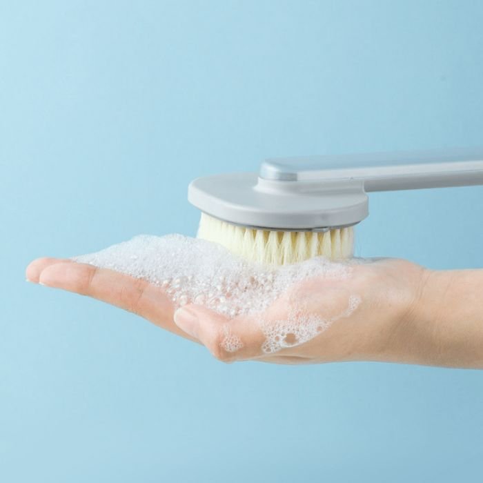 RevitaBack — Long Handle Shower Back Brush with Soft Bristles