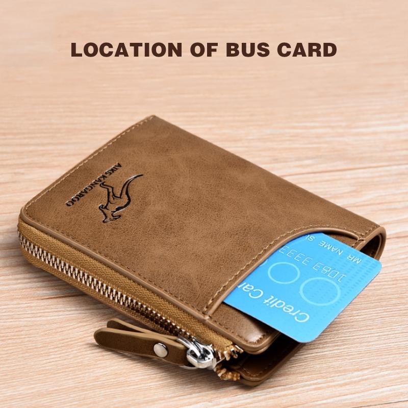 Aegis Compact RFID Blocking Zip Wallet