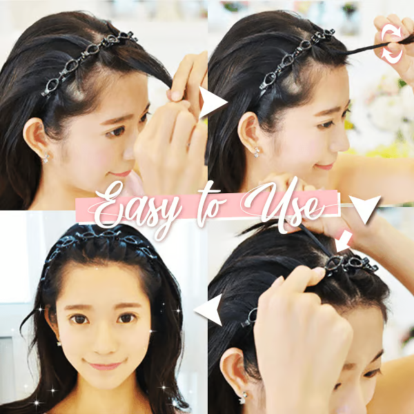 BangiTwist – sponka na úpravu dvou pramenů ofiny