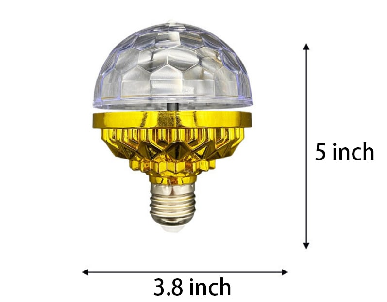GlowBlast — LED Party Light Bulb with Color Effects for Room & Events
