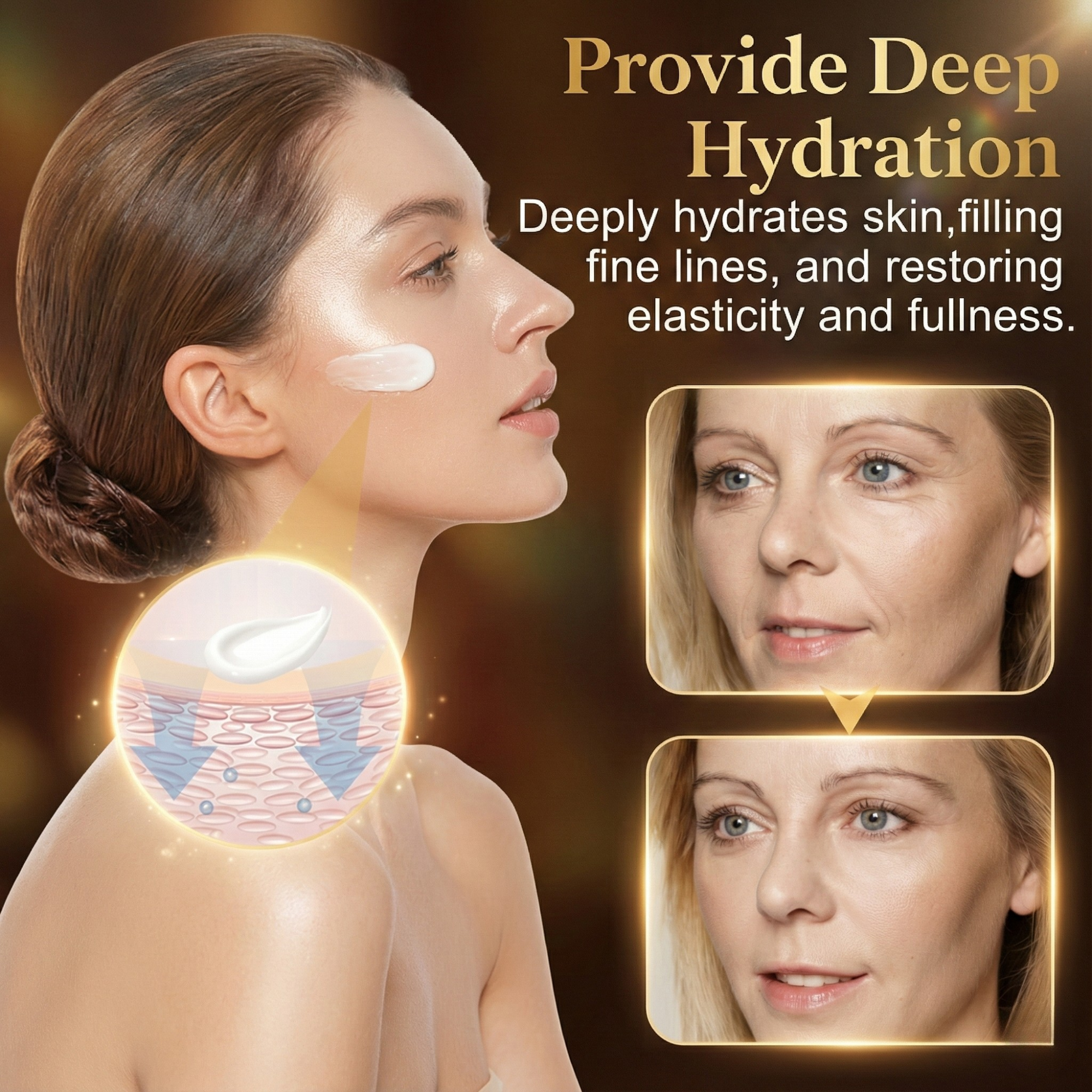 VeluxeLift - Crema reafirmante facial