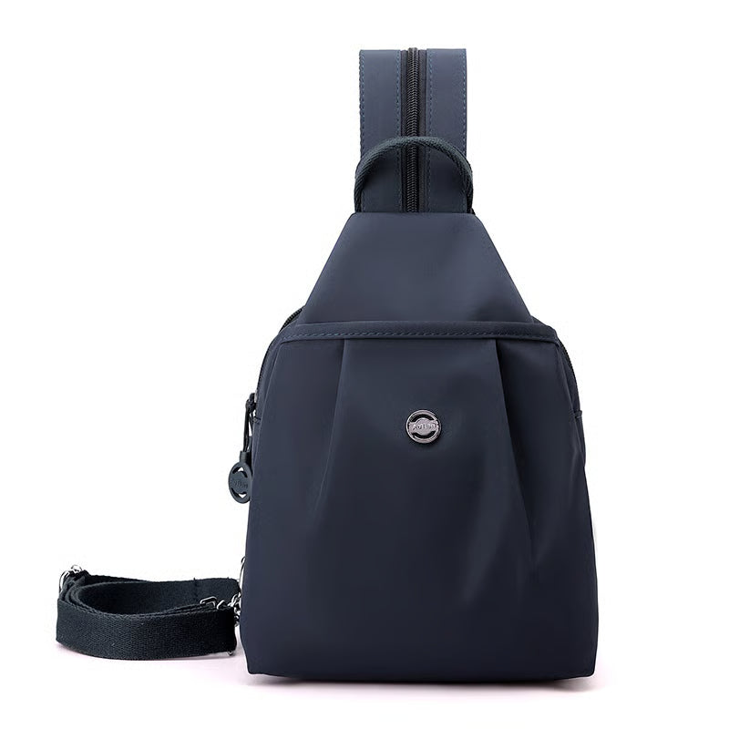 2-Way Commuter Backpack Crossbody Bag for Daily Use