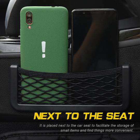 VeloStash — Car Seat Storage Net Pocket Organizer