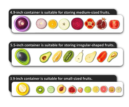 EverFresh - Produce Storage Covers Set (4-Piece)